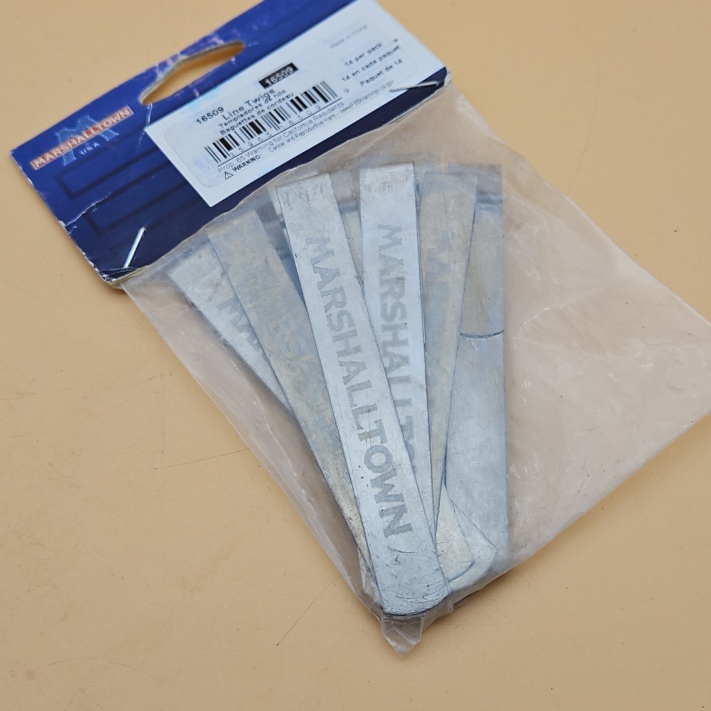 Marshalltown Line Twigs # 16509 - 14 Piece Package Brand New - Picture 3 of 4